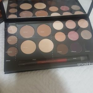 contour for brow palette